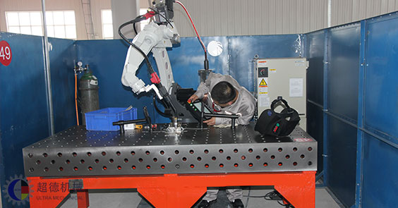 检验三维柔性焊接平台质量的重要指标
