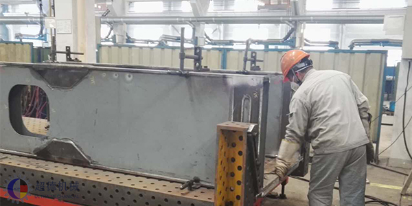 超德机械三维柔性焊接工装制造现场